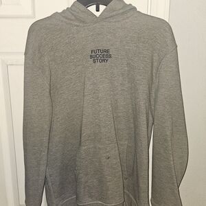 Arizona Jean Company Gray Hoodie with Inspirational Text